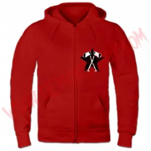 Sudadera Cremallera Negu Gorriak (Roja)