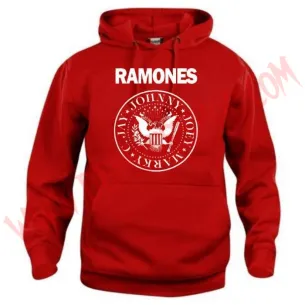 Sudadera Ramones Roja