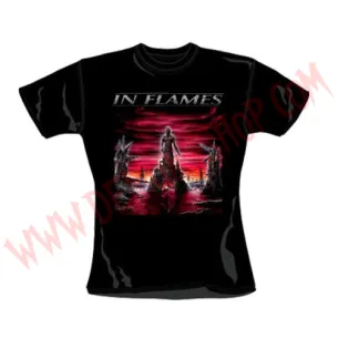 Camiseta Chica MC In Flames