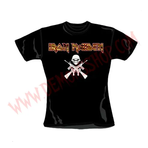 Camiseta Chica MC Iron Maiden