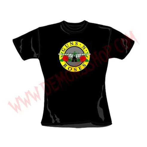 Camiseta Chica MC Guns & Roses