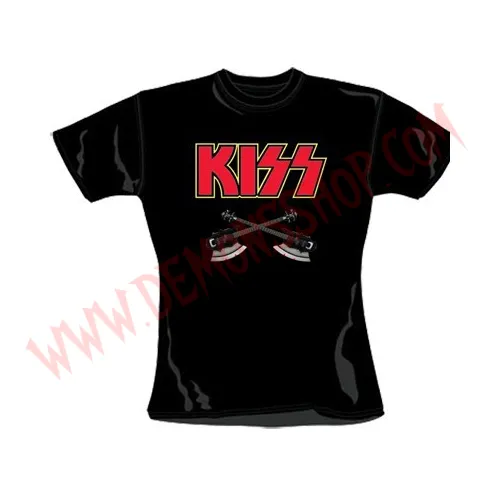 Camiseta Chica MC Kiss