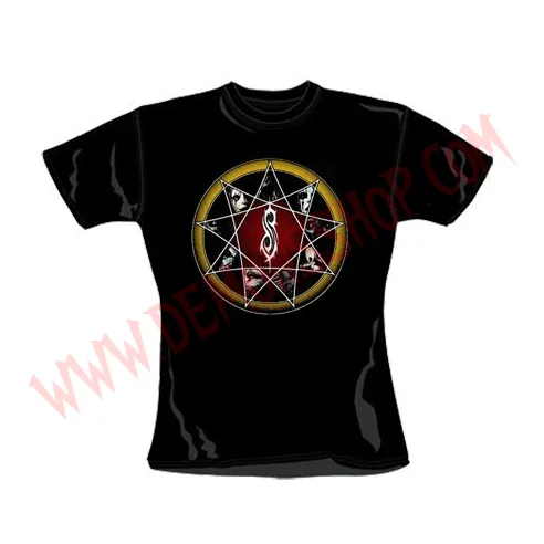 Camiseta Chica MC Slipknot