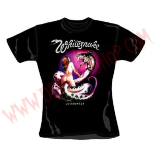 Camiseta Chica MC Whitesnake