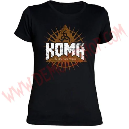 Camiseta Chica MC Koma