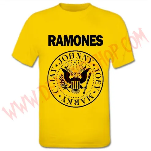Camiseta MC Ramones Amarilla