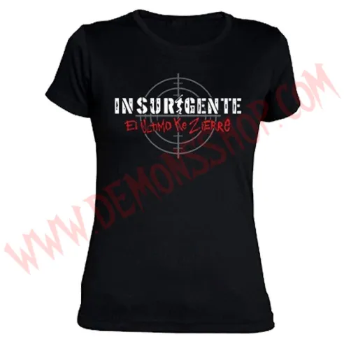 Camiseta Chica MC El Ultimo Ke Zierre