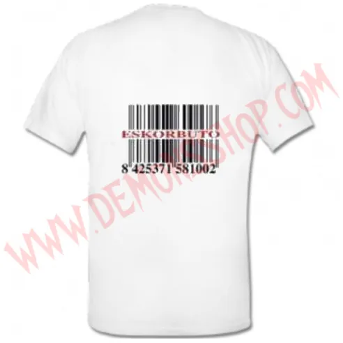 Camiseta MC Eskorbuto Blanca