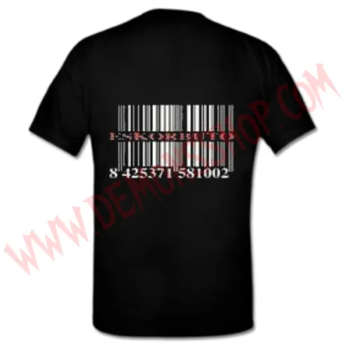 Camiseta MC Eskorbuto Negra