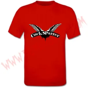 Camiseta MC Cock Sparrer (Roja)