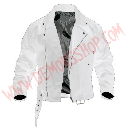 Chaqueta Vaquera Ramones Blanca
