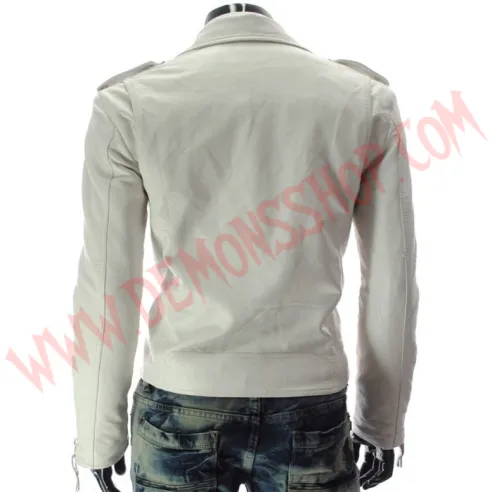 Chaqueta Cruzada Tworack Blanca