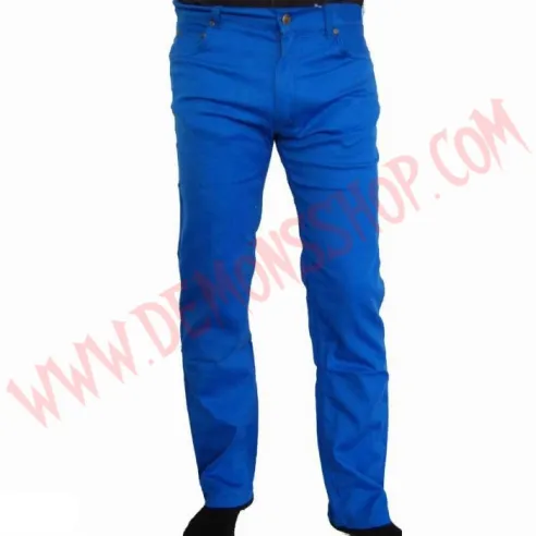 Pantalon Elastico Liso Azul Navy