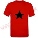 Camiseta MC Estrella Negra (Roja)