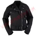 Chaqueta Vaquera Ramones Negra