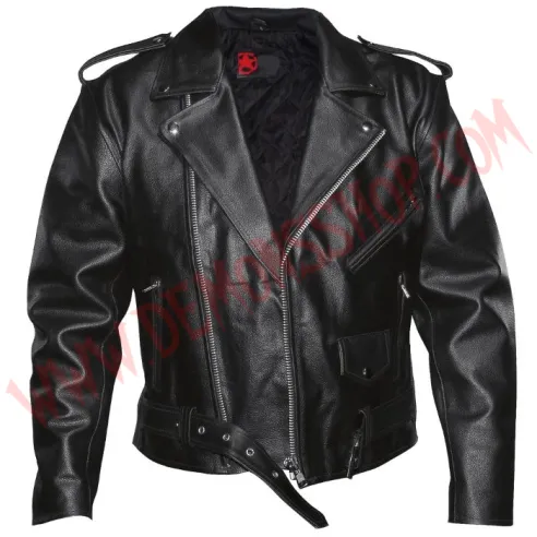 Chaqueta Clasica de Cuero Deluxe