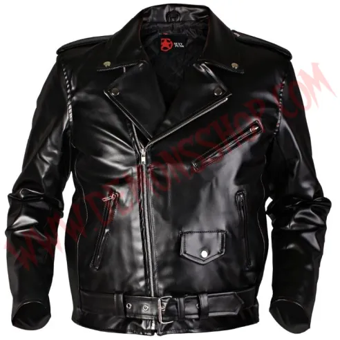 Chaqueta Clasica de Cuero Vegan