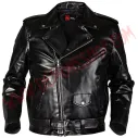 Chaqueta Clasica de Cuero Vegan