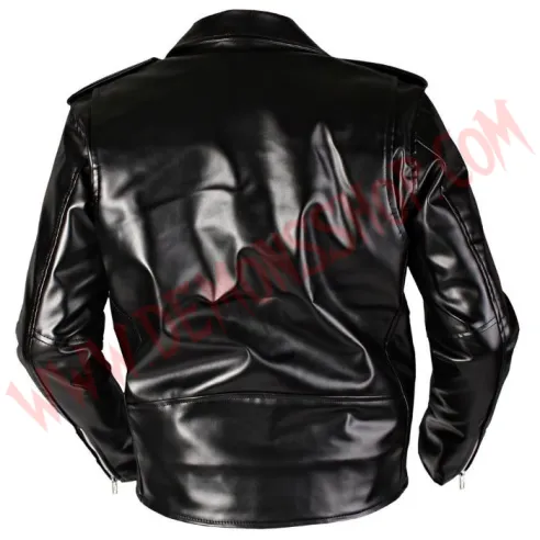 Chaqueta Clasica de Cuero Vegan