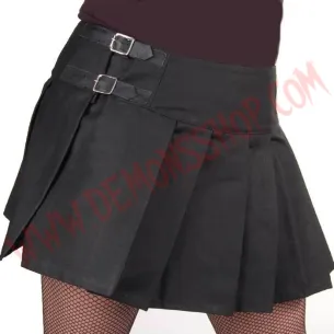 Minifalda Black 2 Strap