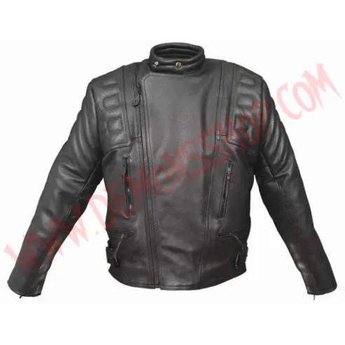 Chaqueta de Cuero Motera Lemo