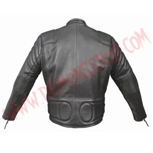 Chaqueta de Cuero Motera Lemo