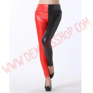 Leggings Patchwork Red