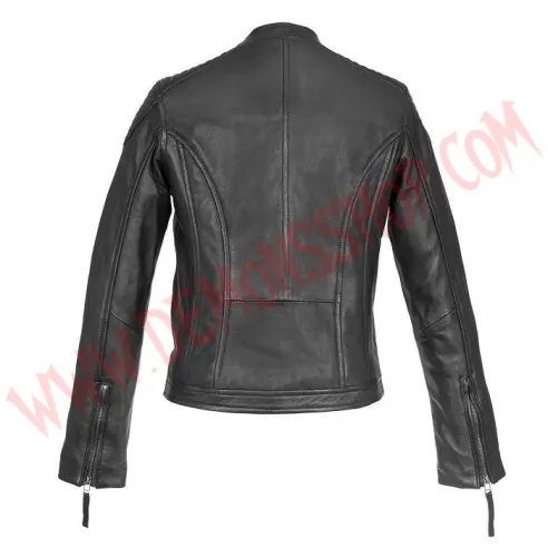 Chaqueta Mujer de Cuero Refuerzos