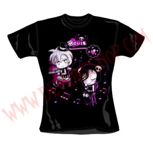 Camiseta Chica MC Hydie Piano
