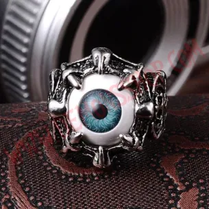 Anillo Eye Dragon Claw Azul