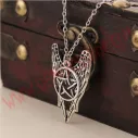 Colgante Pentagrama y Alas Angel Castiel
