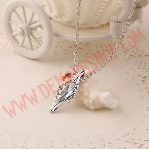 Colgante Galadriel Crystal Plateado