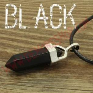 Colgante Piedra Amatista Negra