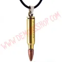 Colgante Bullet Vintage Cobre