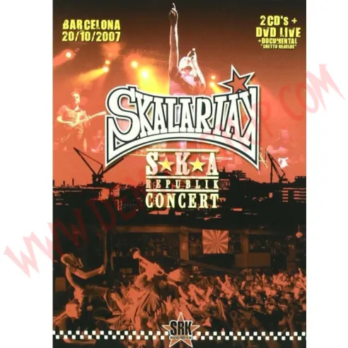 DVD Skalariak - Ska Republik Concert