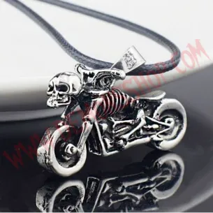 Colgante Skeleton Motorcycle