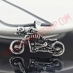 Colgante Skeleton Motorcycle 2