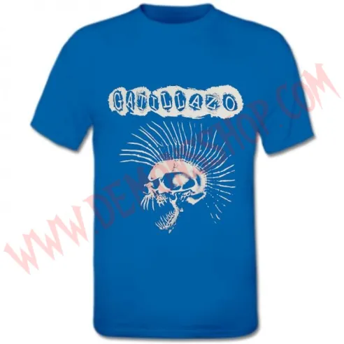 Camiseta MC Gatillazo (Azul)