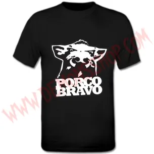 Camiseta MC Porco bravo