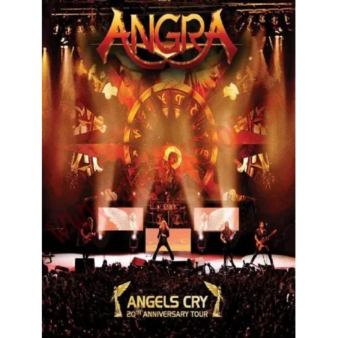 DVD Angra - Angels cry (20th anniversary live)
