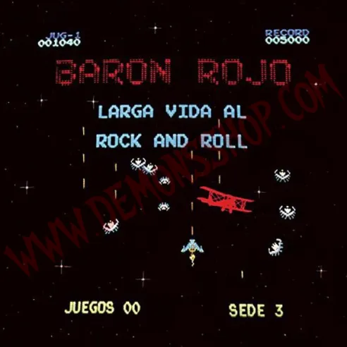 Vinilo LP Baron Rojo - Larga vida al R & R