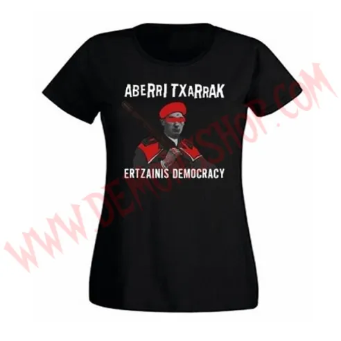 Camiseta Chica MC Aberri Txarrak