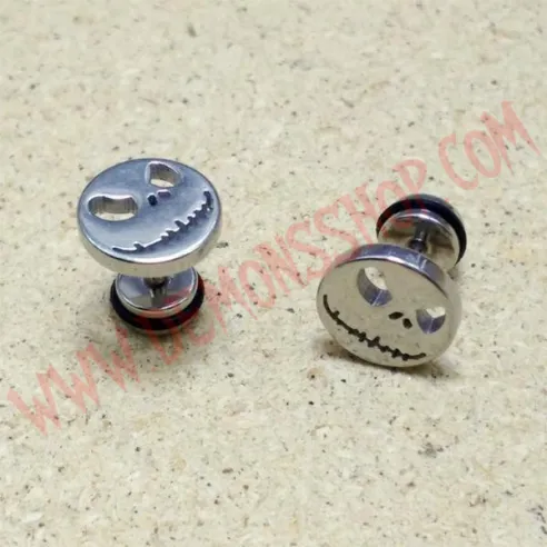 Pendientes Pesadilla antes de Navidad Plata