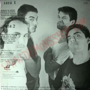 Vinilo LP Guerrilla Urbana ‎– Razón De Estado 2