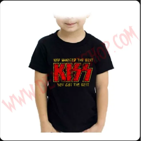 Camiseta Niño Kiss