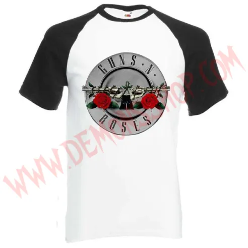 Camiseta Raglan MC Guns N Roses
