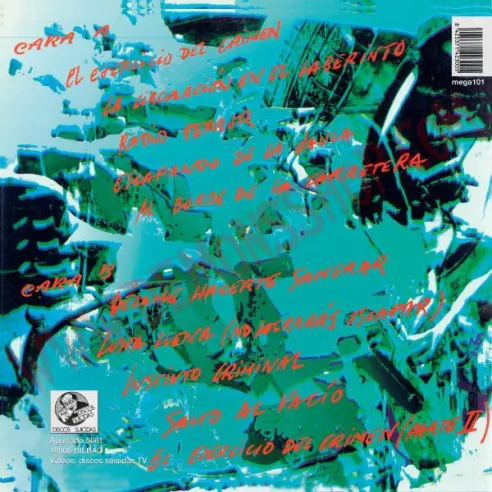 Vinilo LP Vomito - La circulacion en el laberinto