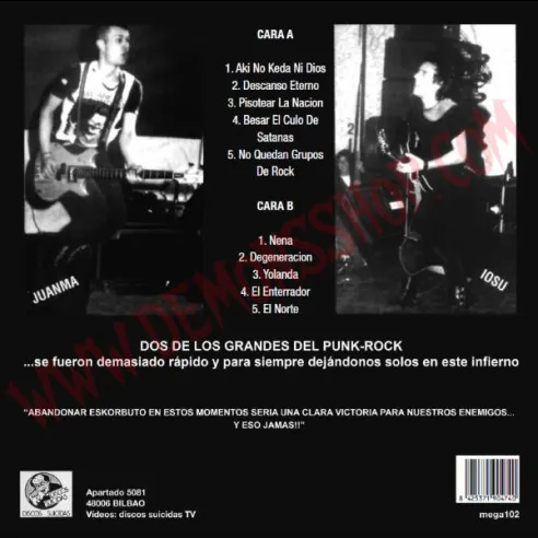 Vinilo LP Eskorbuto - Aki no keda ni dios