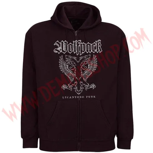 Sudadera Cremallera Wolfpack