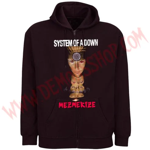 Sudadera Cremallera System of a Down